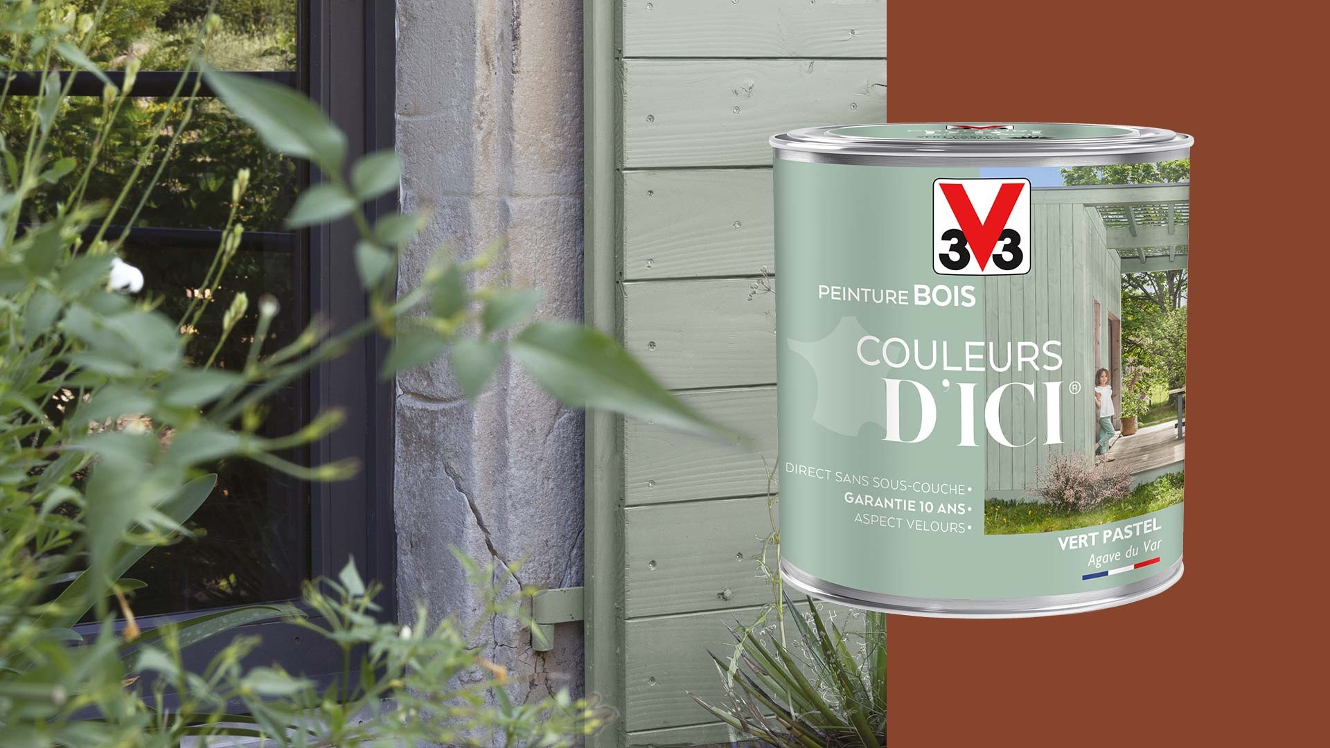 Pot peinture bois Couleurs d'Ici