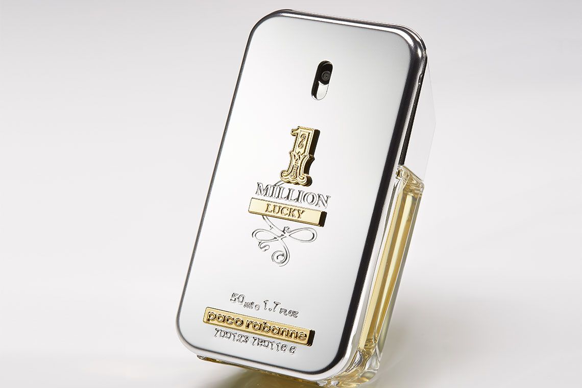 Prise de vue studio Oyonnax packaging parfum Paco Rabane 1 Million